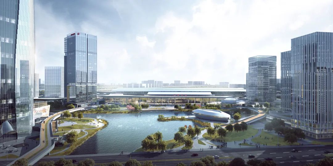 绍兴高铁北站tod综合体项目揭开神秘面纱!